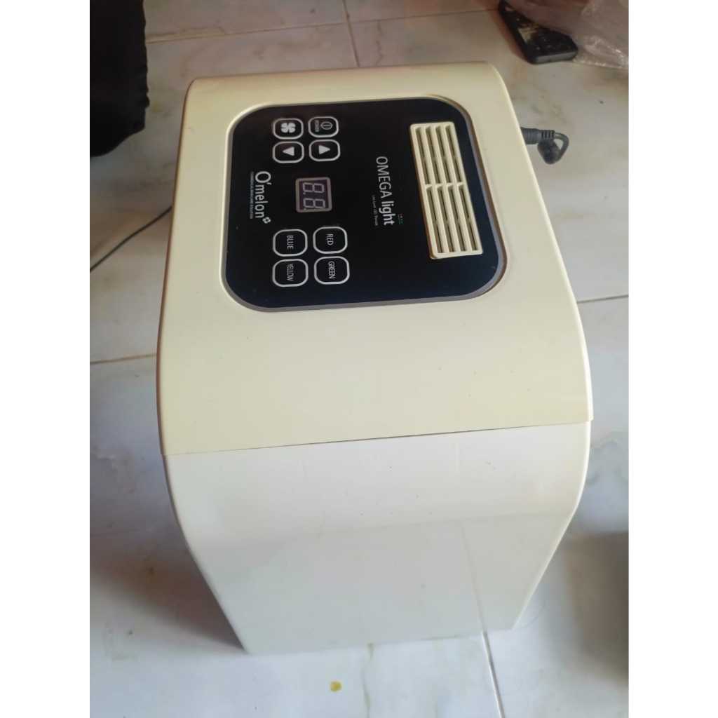 PDT Omega Light LED Therapy Preloved Membersihkan Kulit LED Therapy 3 Bagian
