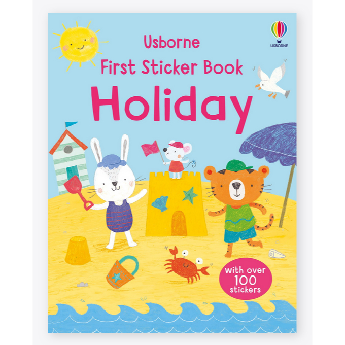 First Sticker Book Holiday - Buku Stiker Anak Impor - Education Children Activity Book