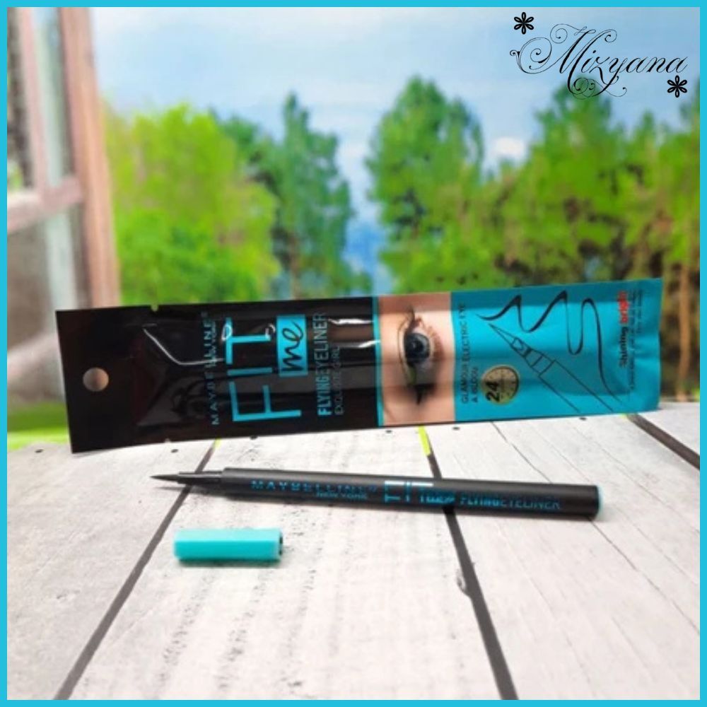 [MIZYANA STORE]-Maybelline Fit Me Eyeliner Hitam Waterproof Tahan 24 Jam Pensil Mata