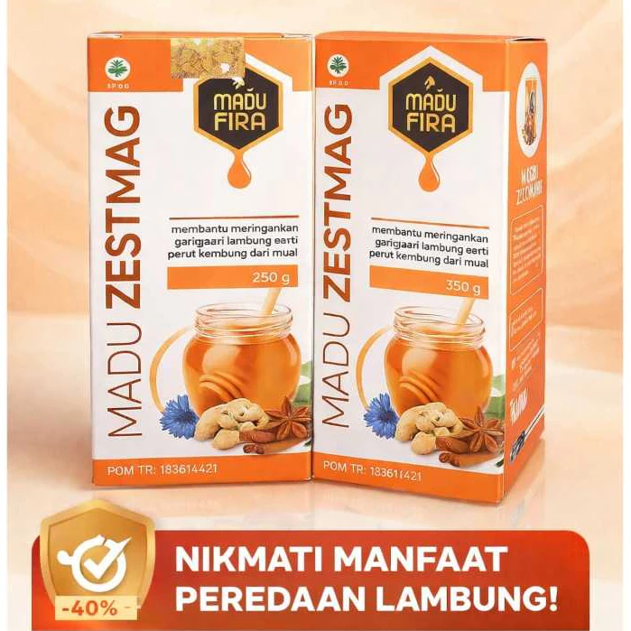 Madu Zestmag Asli Original 100% Obat Asam Lambung Madu Zetmag Madu Lambung