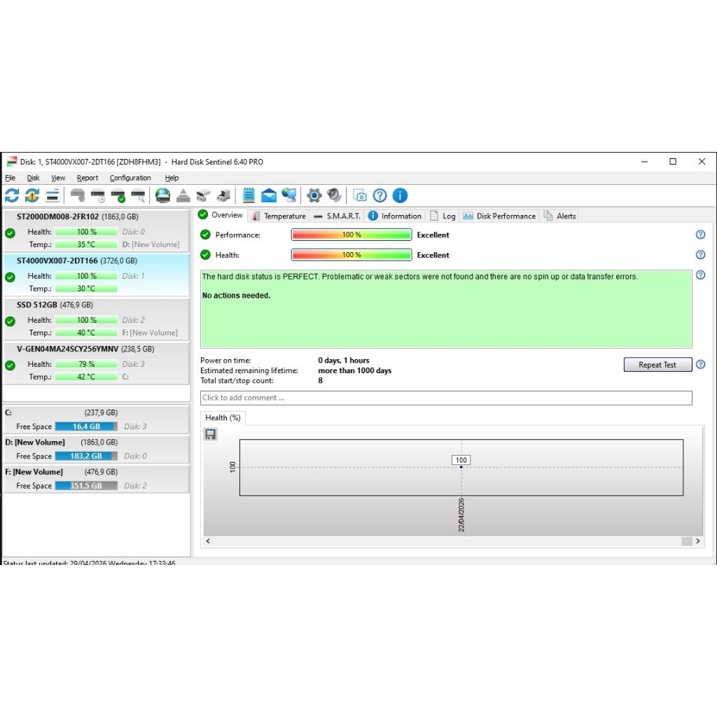 HDD Seagate 4TB
