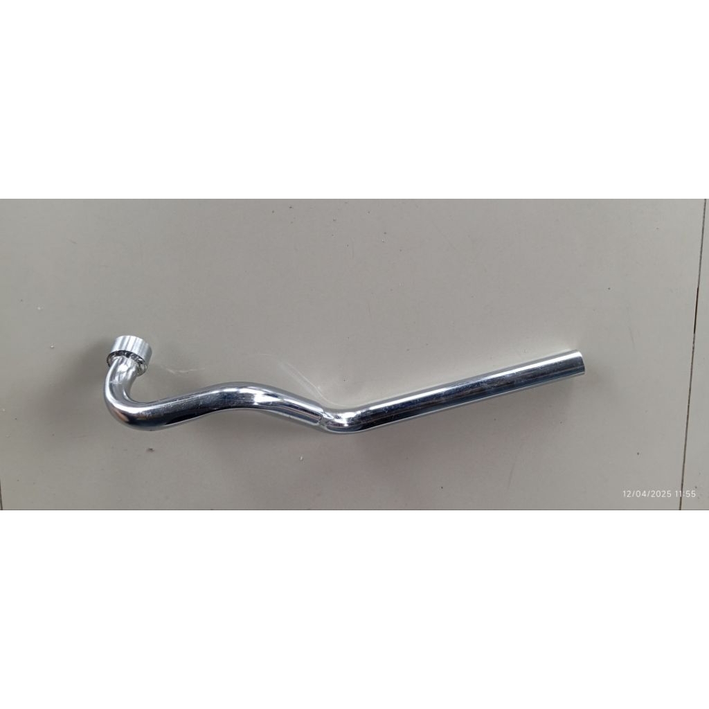Leher Knalpot Standart Original Cat Hitam & Chrome