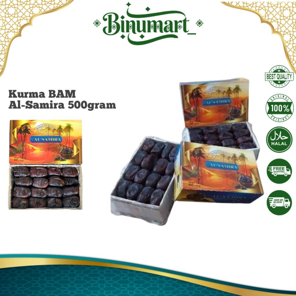 Kurma Bam Al-Samira 500gram/kurma bam