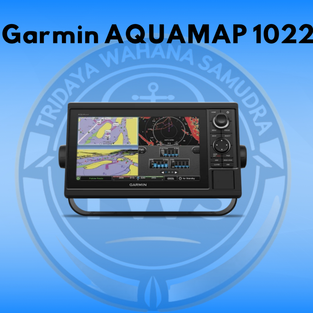Garmin AQUAMAP 1022 Marine Chartplotter GPS Navigator 10 Inch Display Kapal