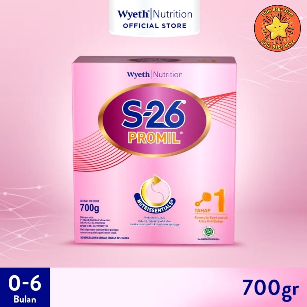 S26 Promil Tahap 1 & 2 / 400 & 700 Gram