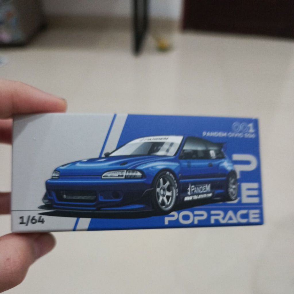 pop race civic UNSEALED