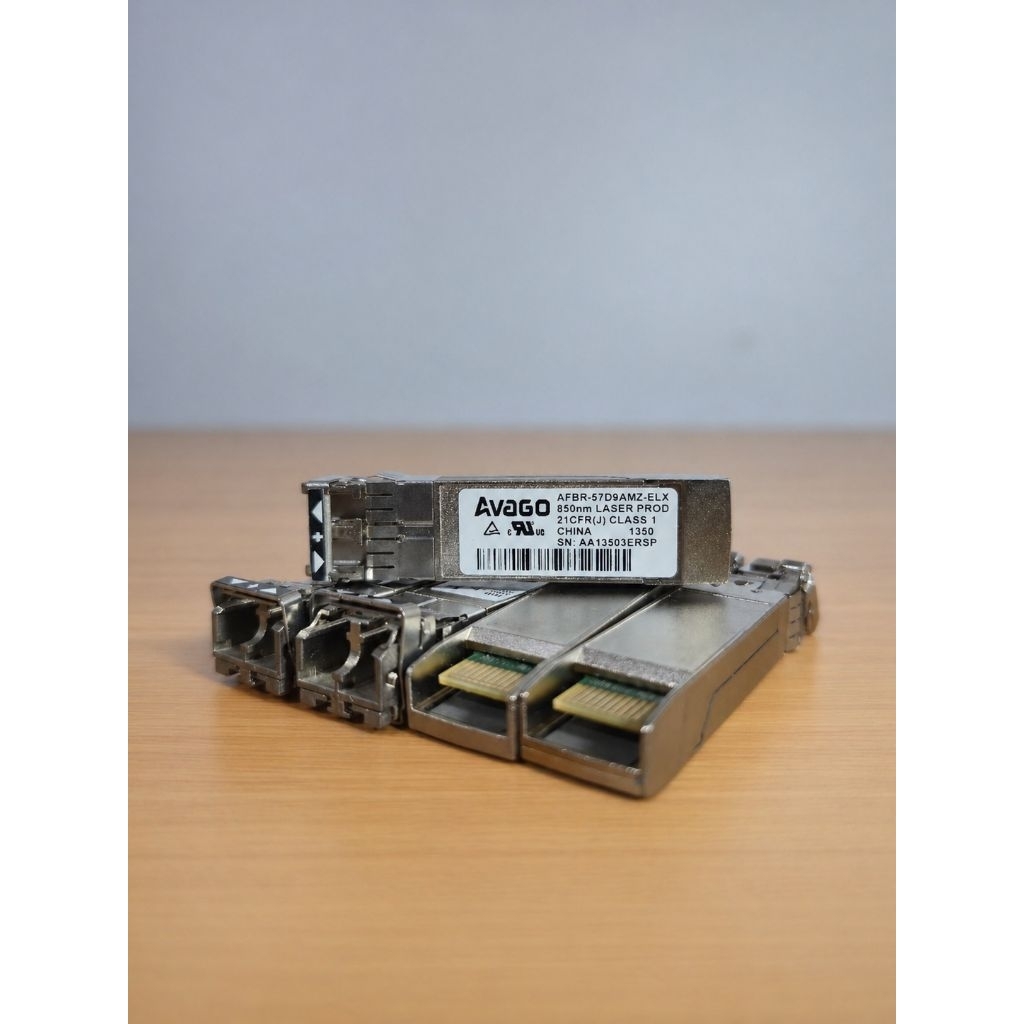 Avago AFBR-57D9AMZ-ELX SFP+ 8G FC SR 850nm LC 8.5Gbps MMF Compatible Brocade Cisco Hp Dell Second Be