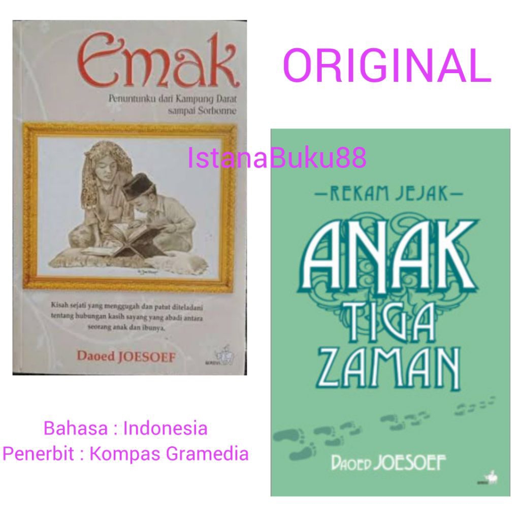Emak rekam jejak anak tiga zaman Daoed Joesoef - mantan Mendikbud