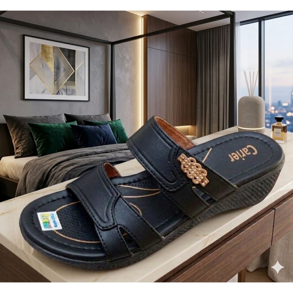 sandal carier wanita sandal wedges ibu ibu
