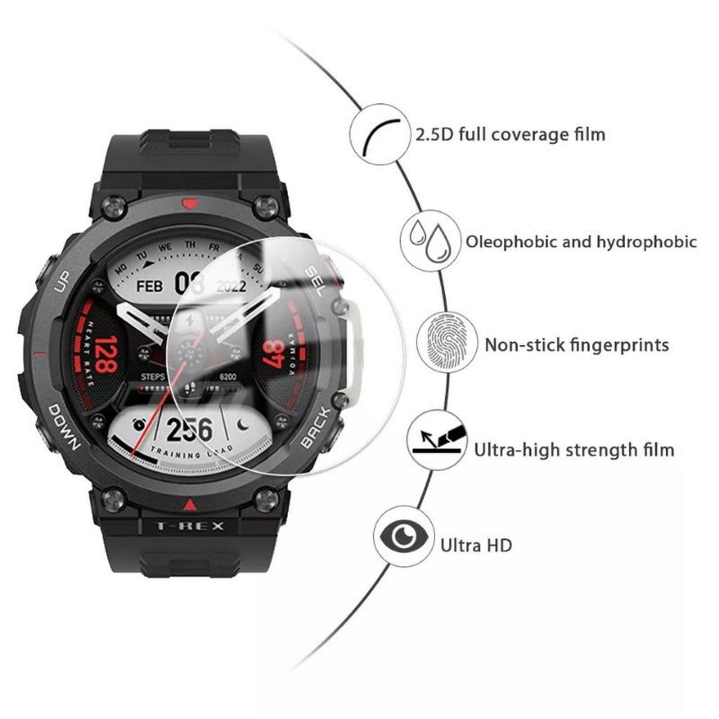 MD - Hydrogel Amazfit T-Rex/T-Rex Pro/T-Rex 2 Screen Protector - Matte, T-Rex Pro