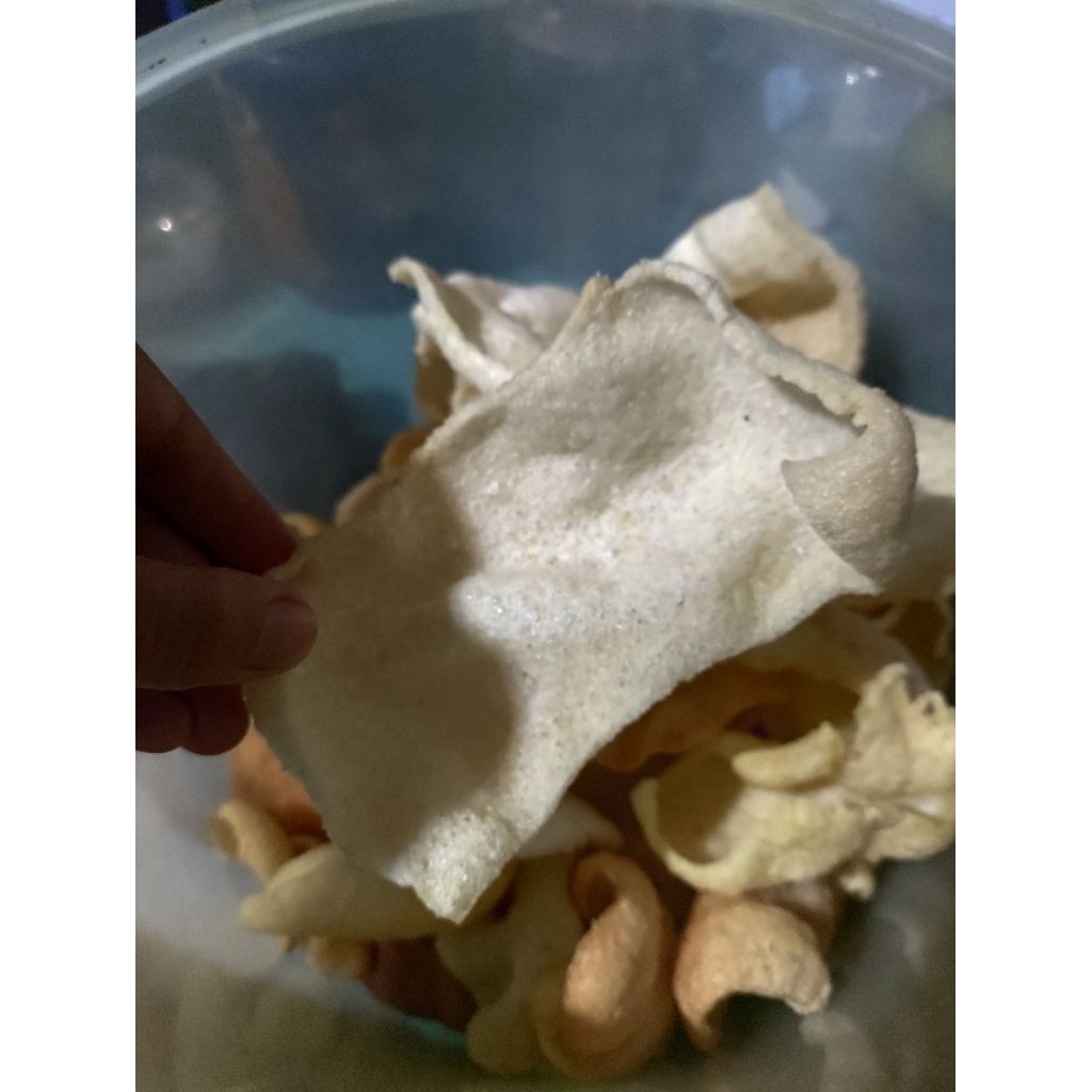 KERUPUK RAMBAK BAWANG | KERUPUK RASA RAMBAK CAP PIALA | KERUPUK MENTAH GROSIR KRUPUK PULI BAWANG RAM