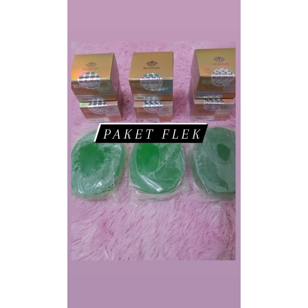 Skincare Robisis Original Malaysia Paket Flek