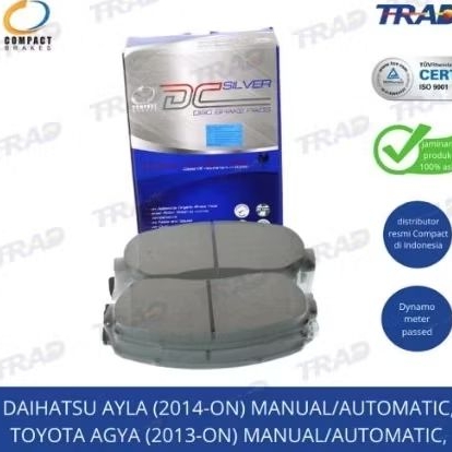 Kampas Rem Depan Daihatsu Ayla/ Toyota Agya