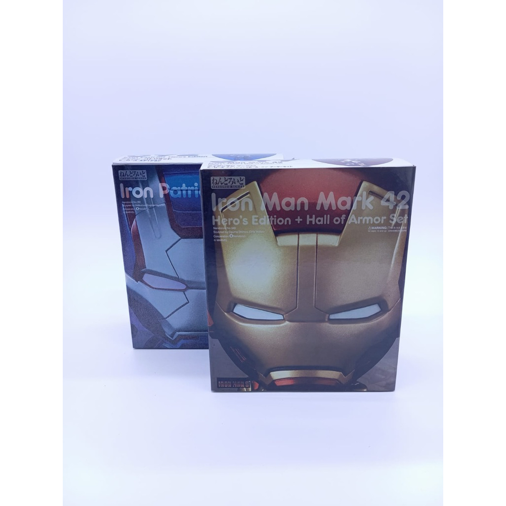Nendoroid Toys KW Ironman mark 42 dan Iron Patriot
