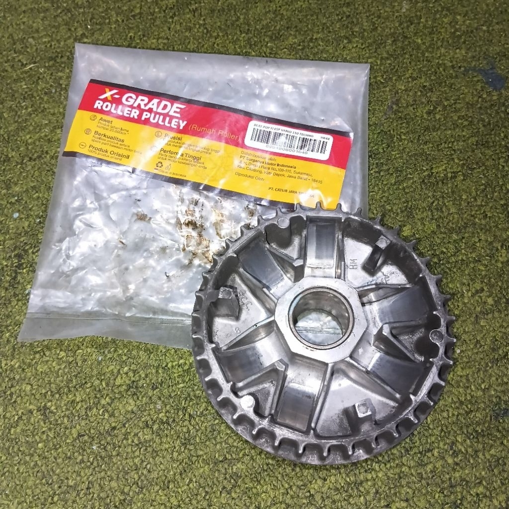 KOR X - Grade Roller Pulley Suku Cadang Motor