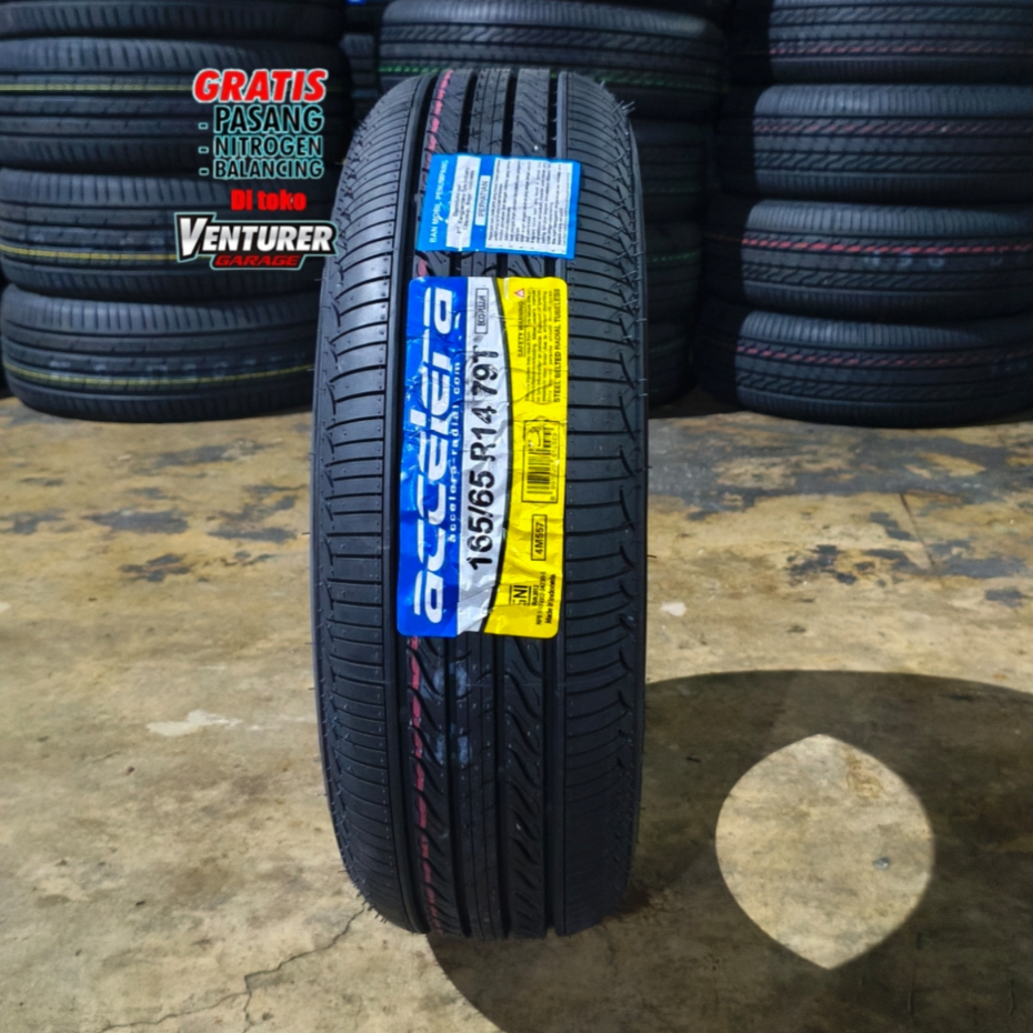 Ban Mobil ACCELERA ECOPLUSH 165 65 R14 Tubles 165/65 Ring 14 Free Pasang