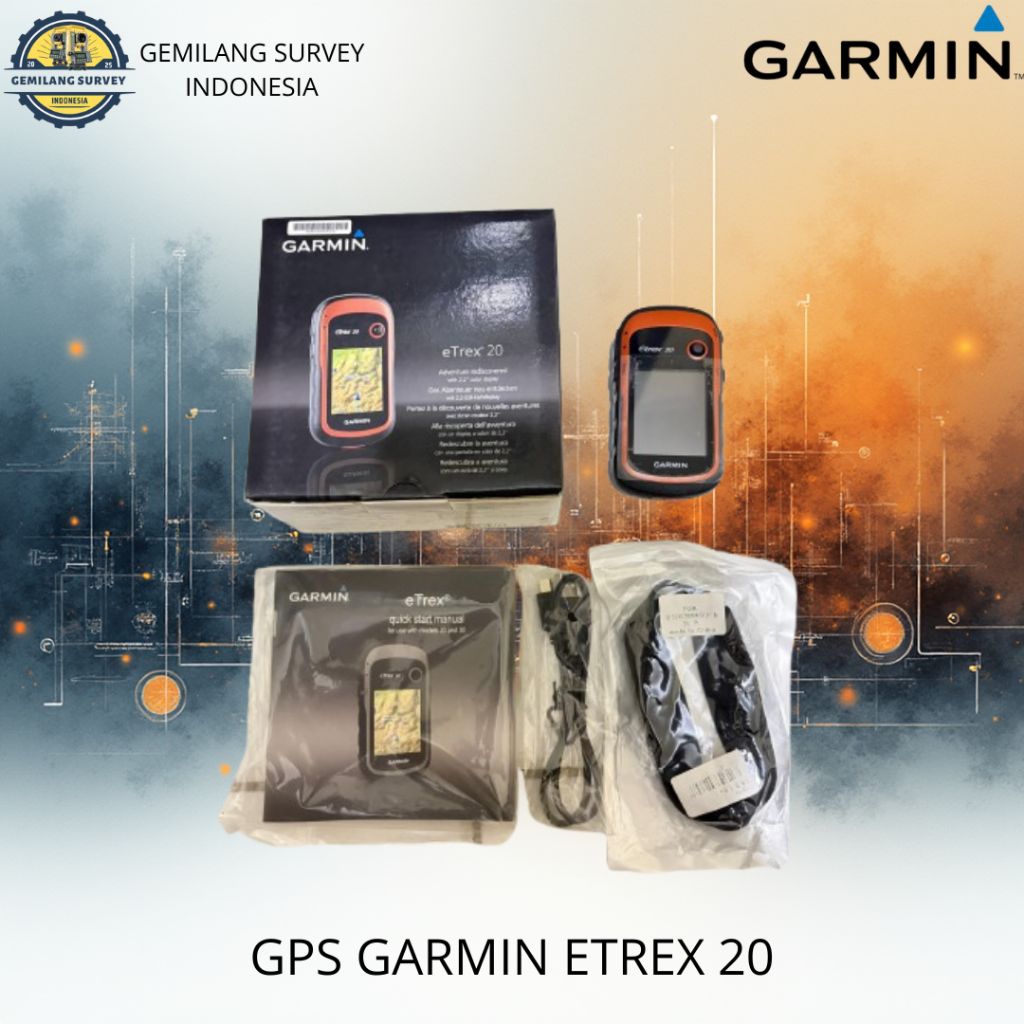 Gps Garmin Etrex 20 Bekas Lengkap