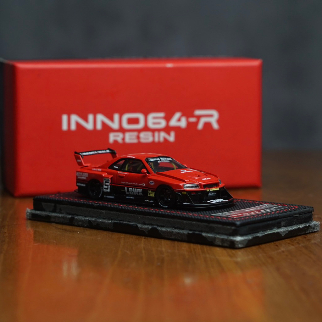 inno64 inno resin nissan skyline lbwk er34 r34 super silhouette