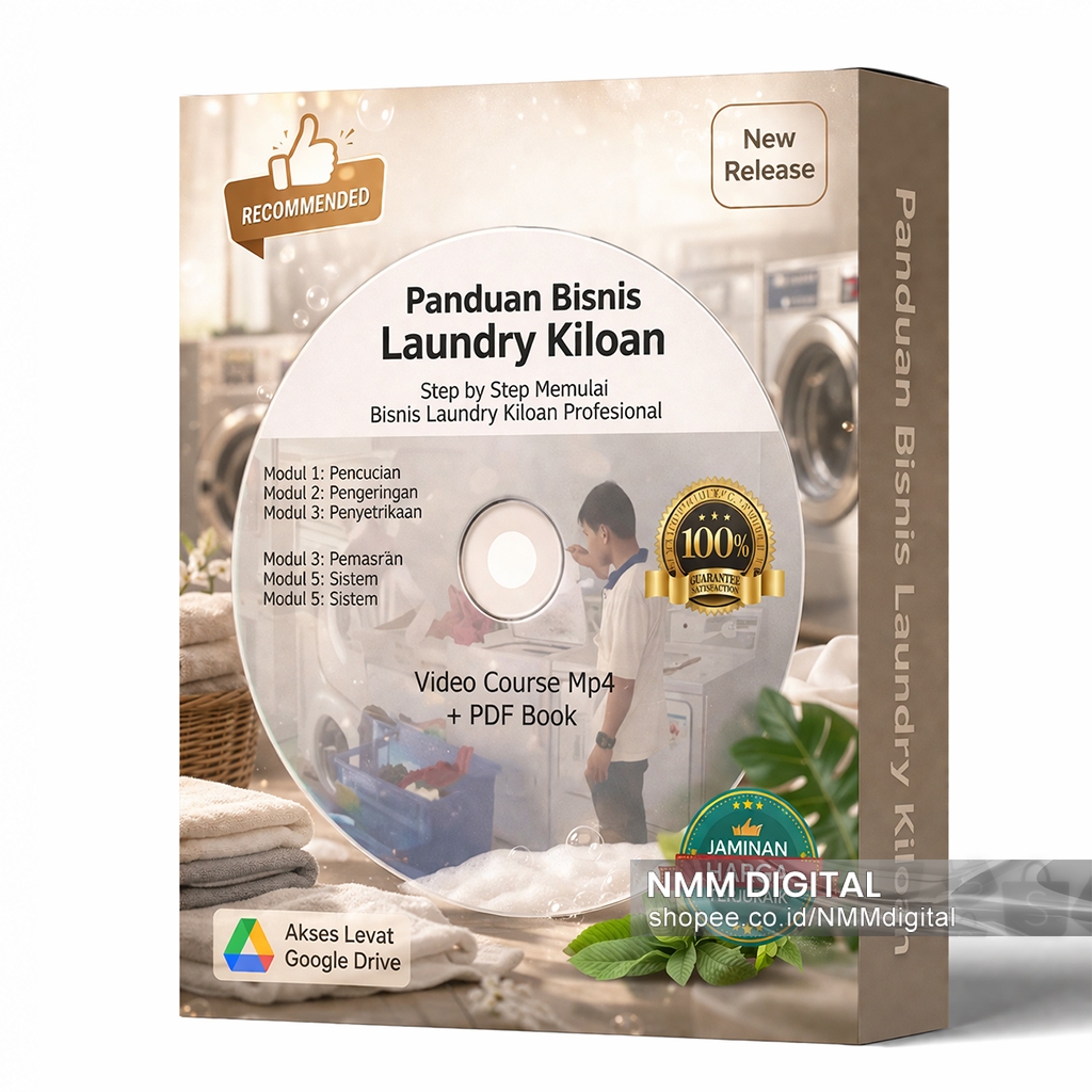 Kelas Bisnis Laundry Kiloan - Rahasia Jutawan Laundry Kiloan