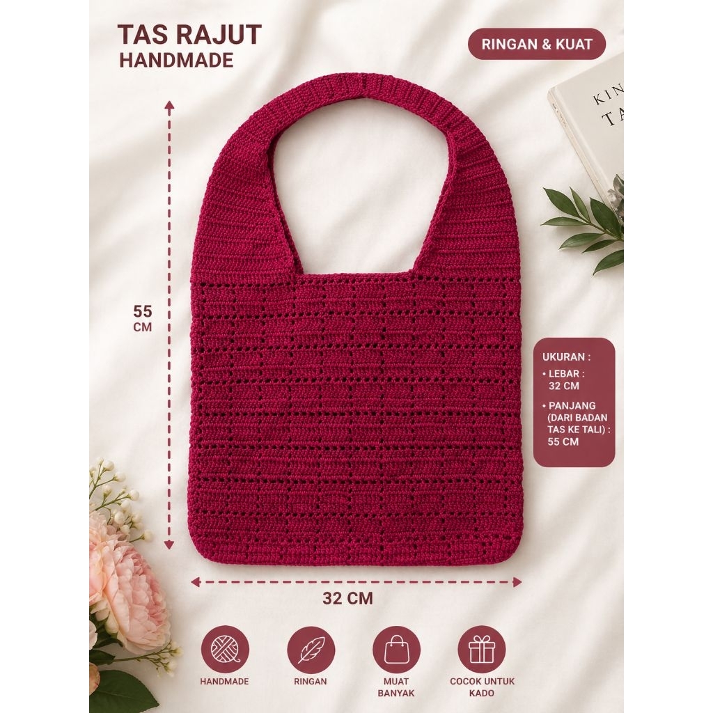 Tote Bag Rajut