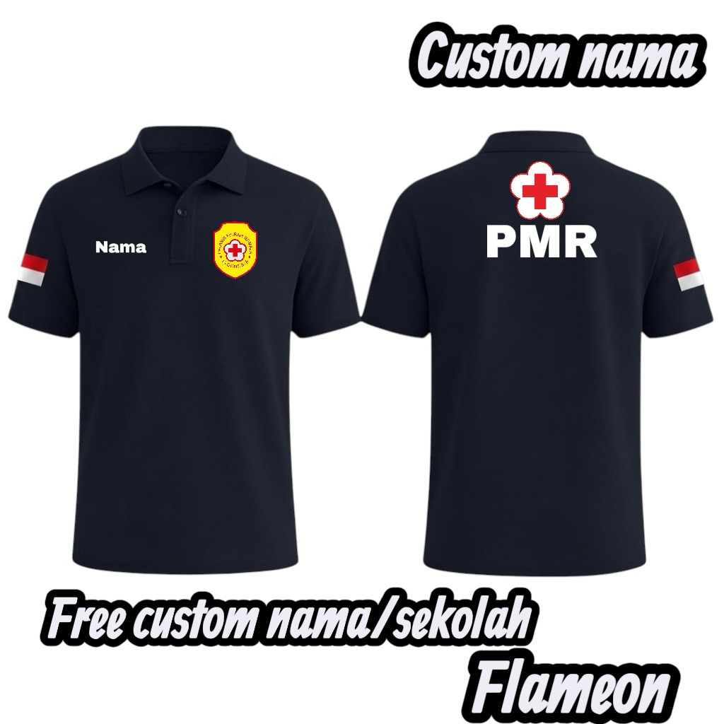 POLO SHIRT PMR/Kaos polo PMR seragam PMR ready stock