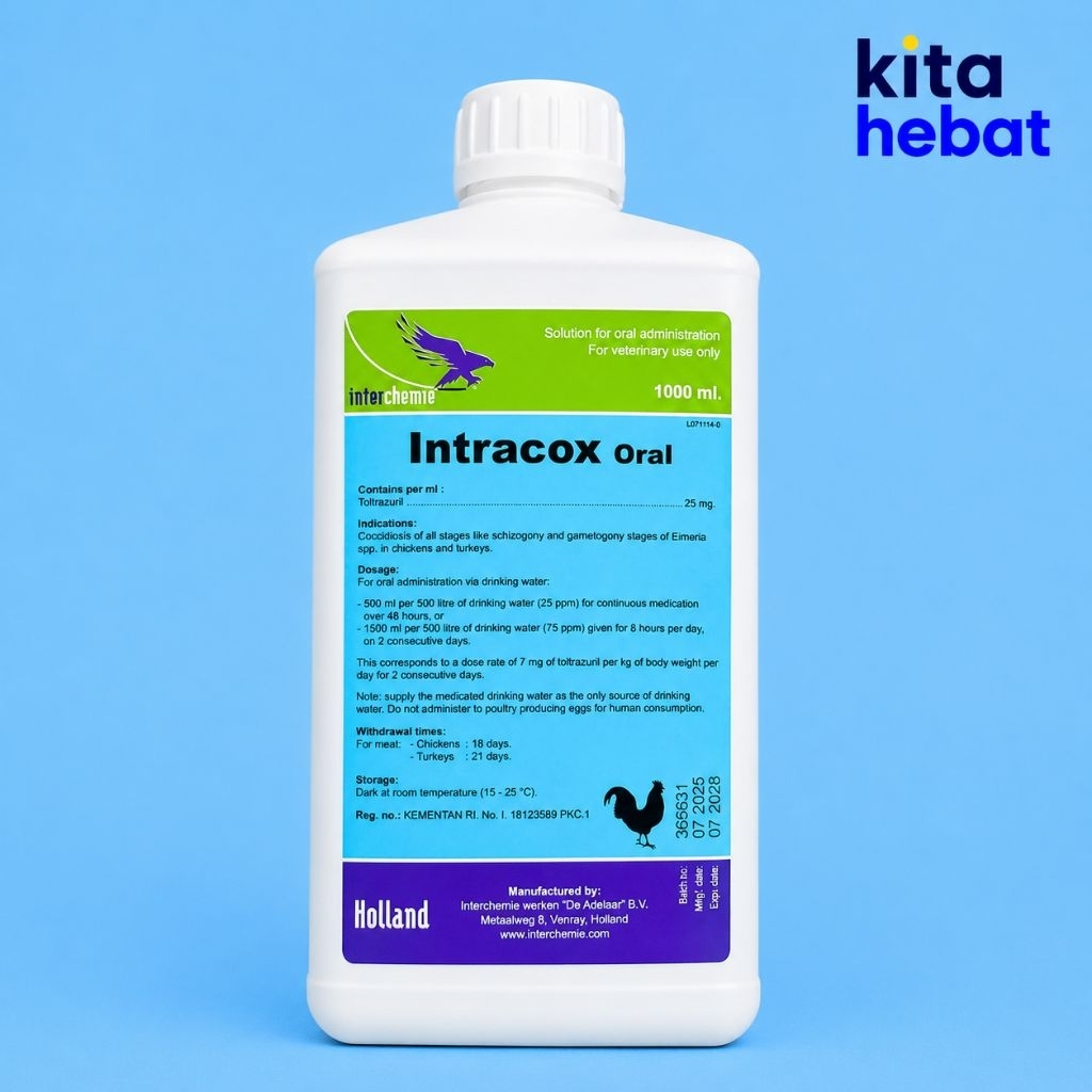 INTRACOX oral kemasan 1 liter