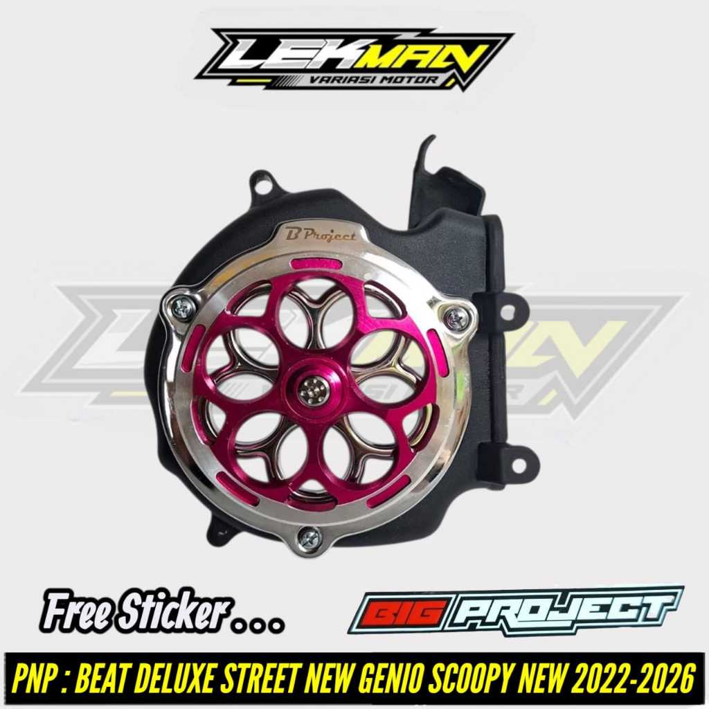 Tutup Kipas Beat Deluxe Standard 2022 Set Spinner Bulat Type V2 Bigproject Original Pnp Beat sporty 