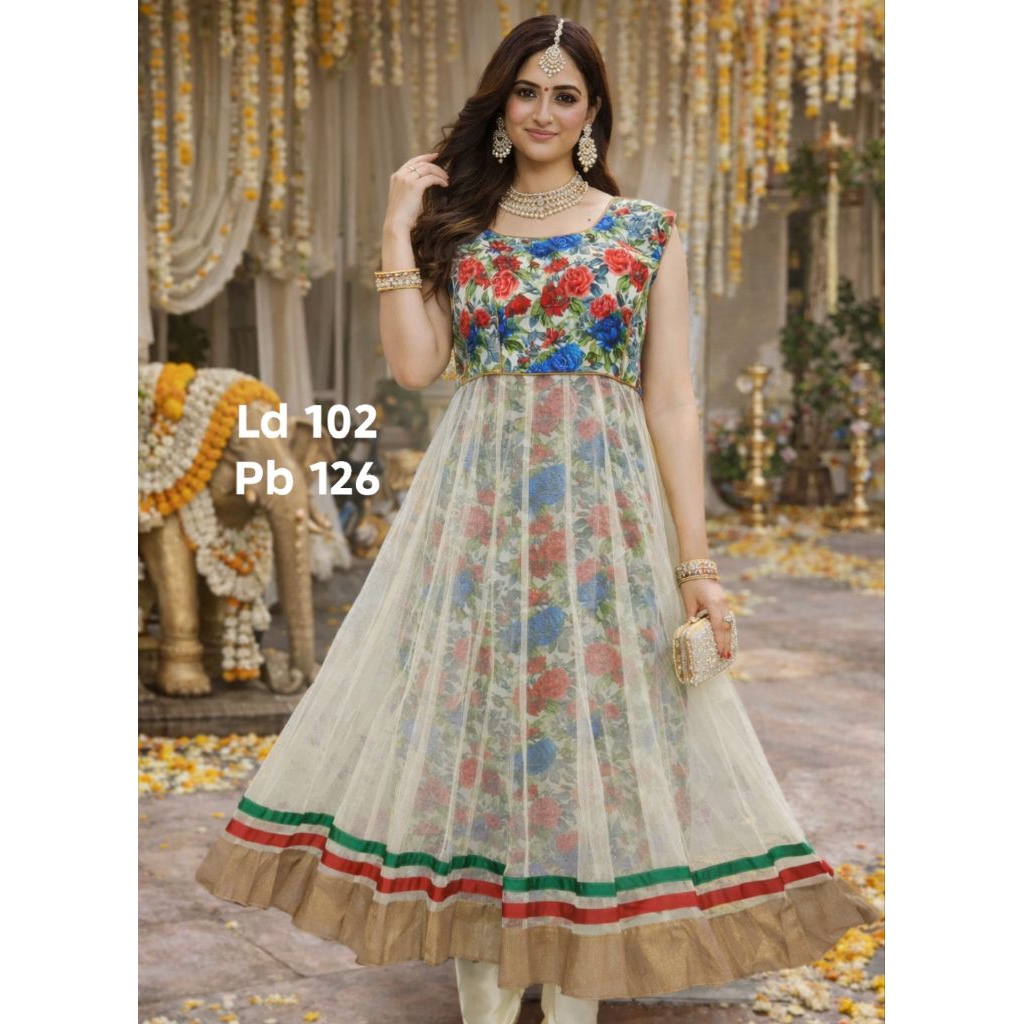 Anarkali dress / Anarkali india / Stelan india / Full set india  / Baju india