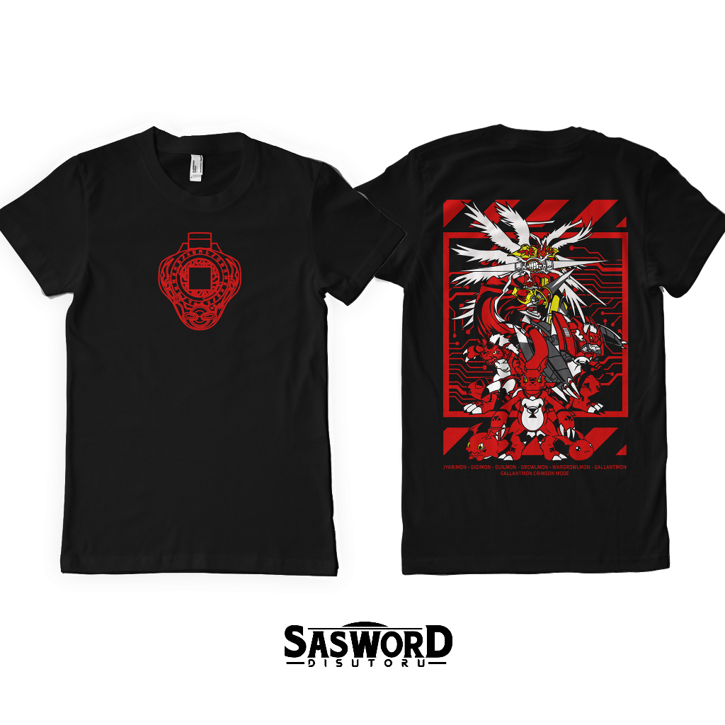 Kaos Digimon Tamers Guilmon Evolution