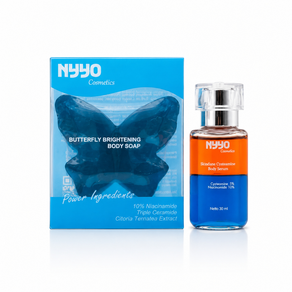 NYYO - Paket Bodycare Sabun + Body Serum Cysteamine