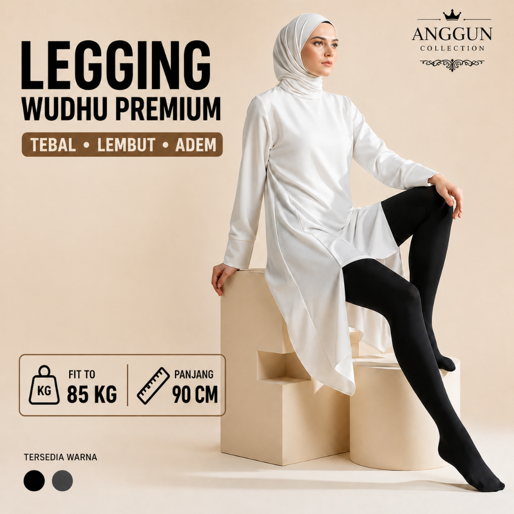Legging Wudhu PREMIUM Legging Wudhu