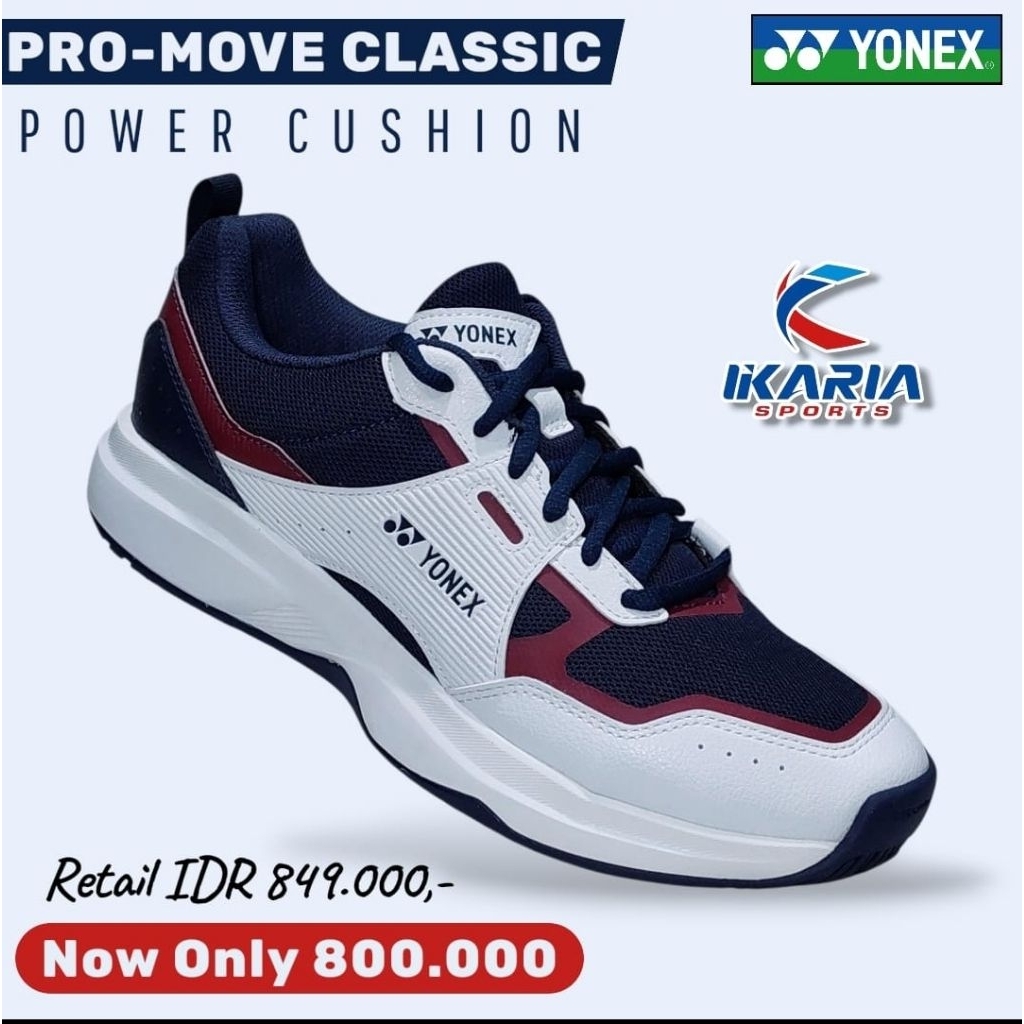 SEPATU YONEX PRO-MOVE CLASSIC POWER CUSHION ORIGINAL 100%