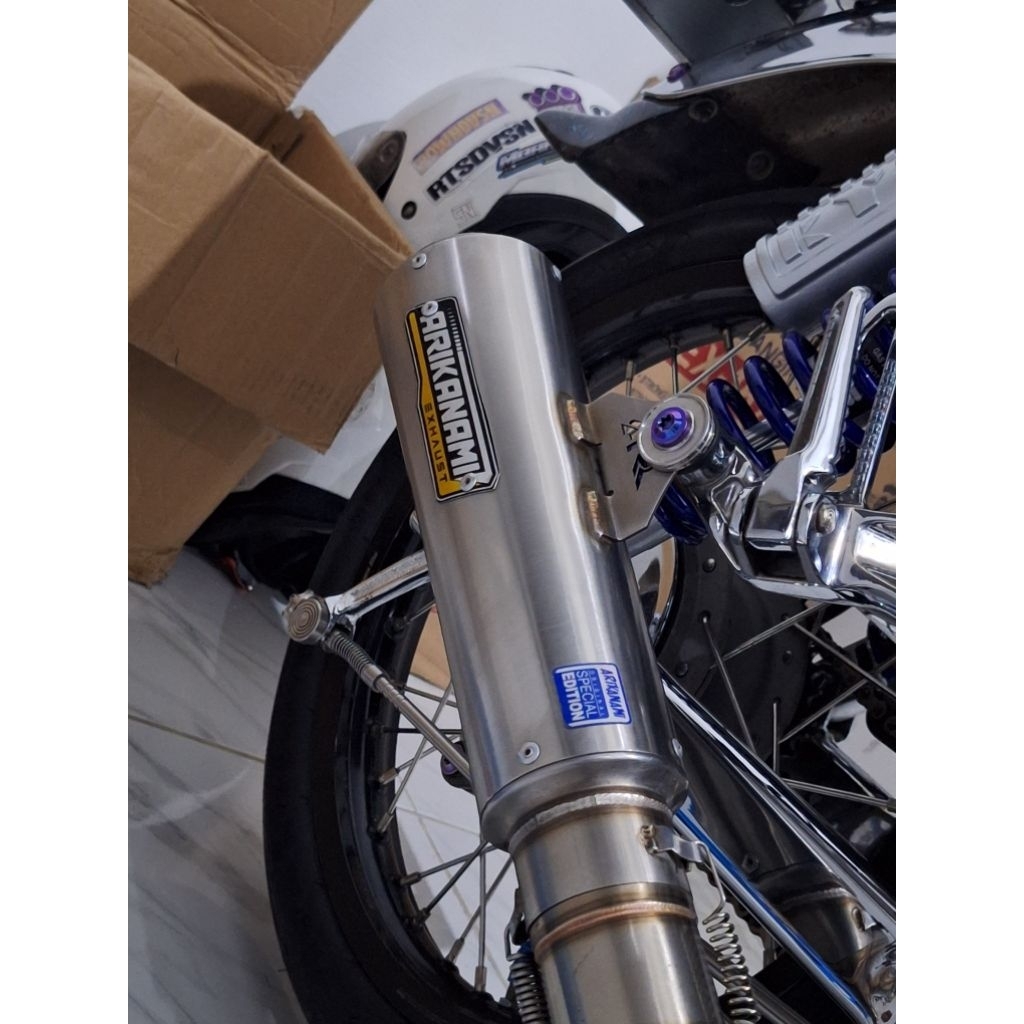 knalpot arikanami 35-38 inlet 55