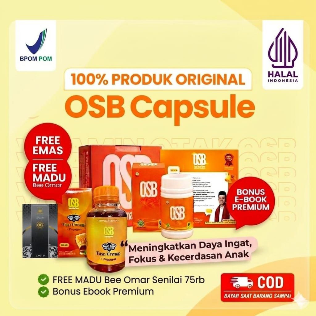 OSB Vitamin Otak Untuk Anak sampai Dewasa