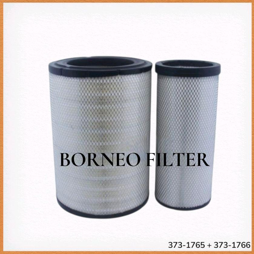 373-1765 + 373-1766 CH Outer + Inner Set Air Filter Udara ( 3731765 + 3731766 ) ( P783280 + P783281 