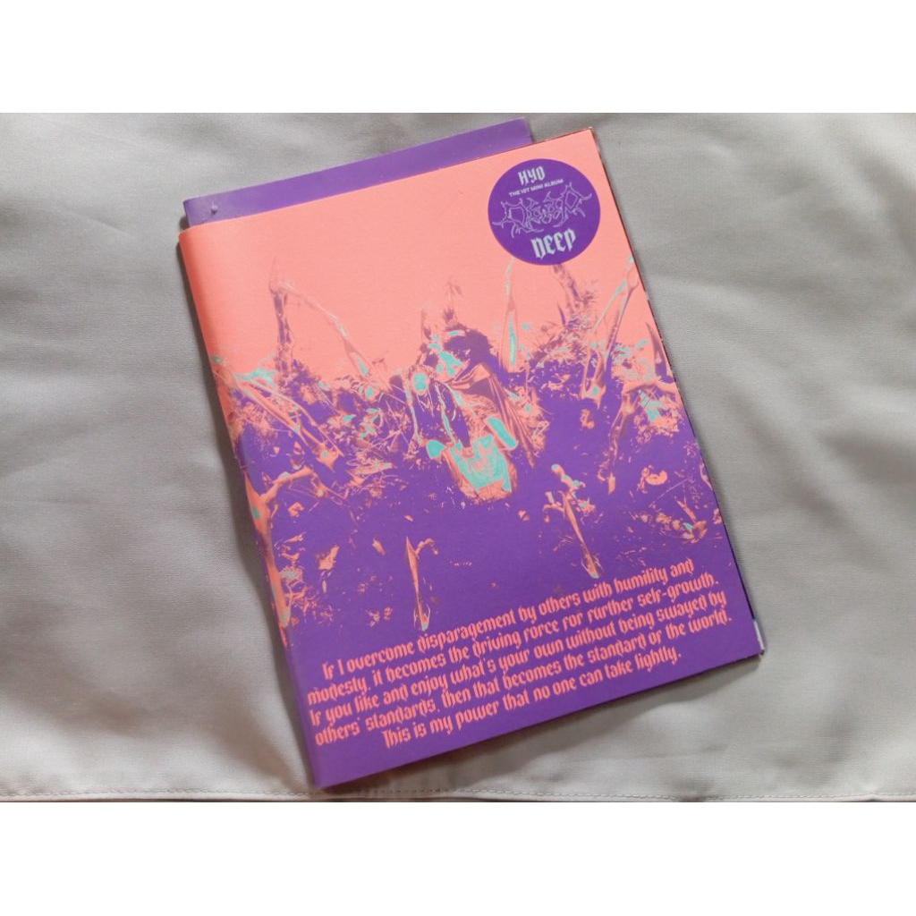 [BACA DESKRIPSI DULU] ALBUM ONLY HYOYEON DEEP POISON VER. SNSD GIRLS GENERATION