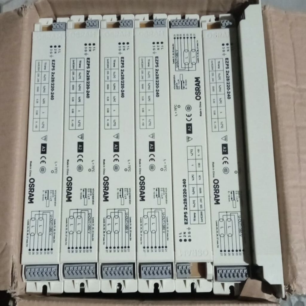 Ballast T5 QTz5 128 dan 228 Osram / EZP5 228 Osram