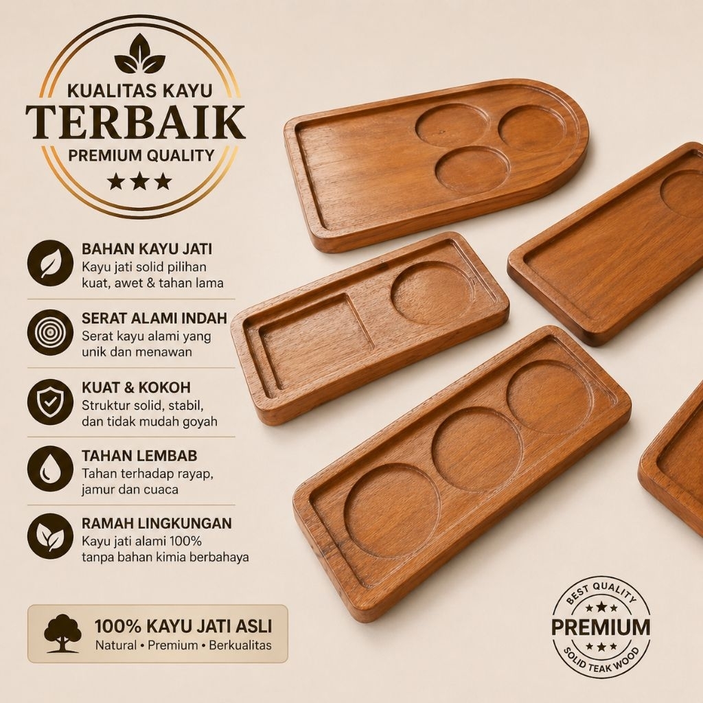 Tatakan gelas / Coaster kayu / tatakan gelas cafe / tatakan gelas kayu jati / Tatakan gelas cafe kay