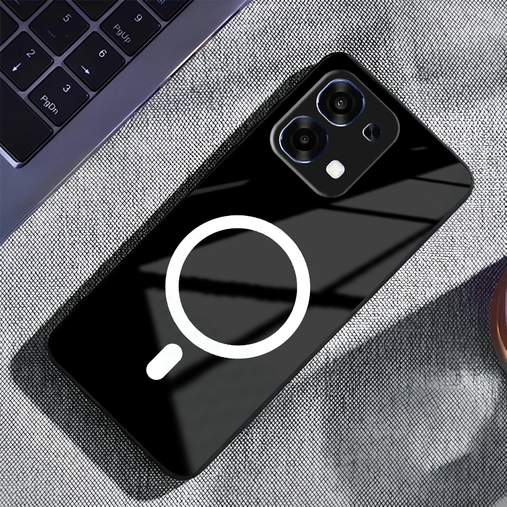 CL Softcase Glass For Oppo A6 Pro - Case Glass Oppo A6 Pro - Casing Kaca A6 Pro Terbaru - Casing Mur