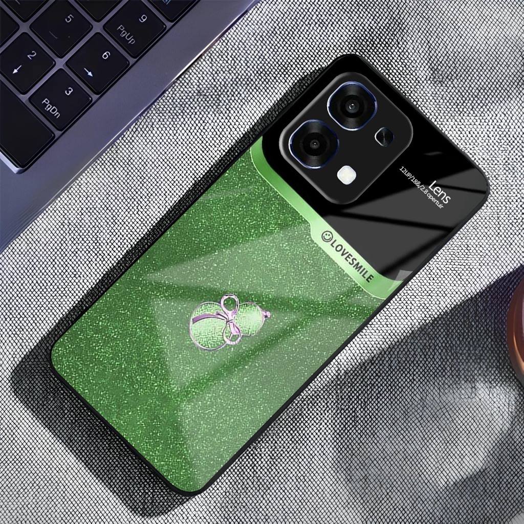 CL Softcase Glass For Oppo A6 Pro - Case Glass Oppo A6 Pro - Casing Kaca A6 Pro Terbaru - Casing Mur