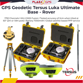 GPS Geodetik TERSUS LUKA GNSS Receiver IMU