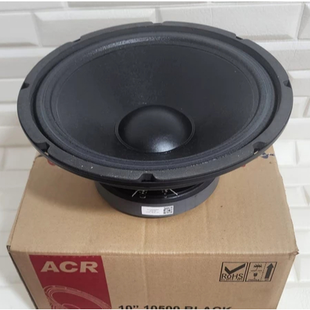 SPEAKER WOOFER ACR 10 INCH 10500 BLACK
