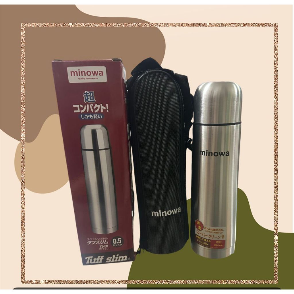 Termos Air Panas Yoshikawa Minowa 500ml