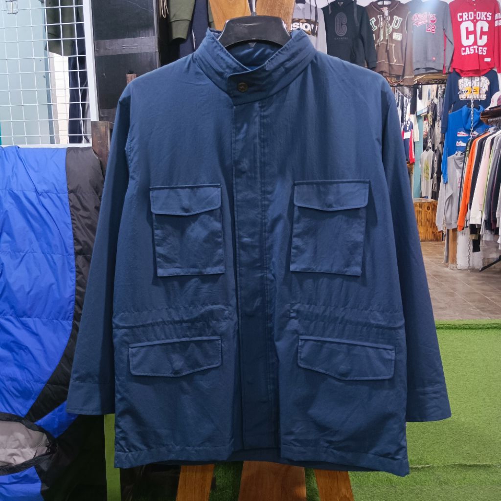 jaket parka CROCODILE polos size XL casual bagus