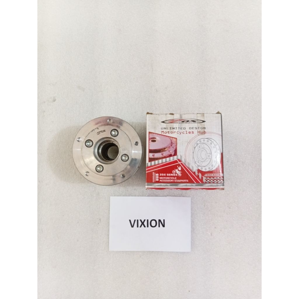 Tromol Depan ZOX Racing Yamaha Vixion Original premium Crome, tahan lama
