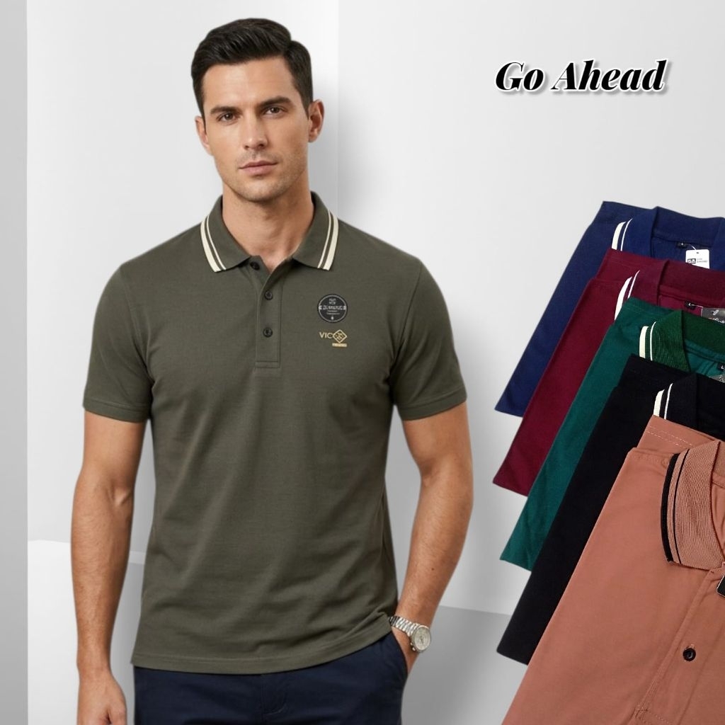 Kaos Krah Polo Shirt Pria Premium 3pcs Harga 100rb /Best Seller