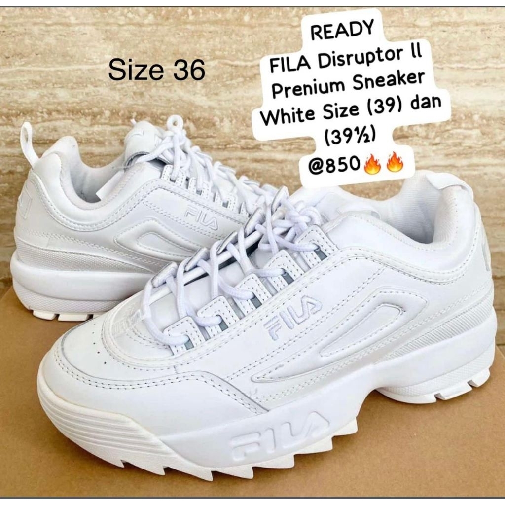 [NEW] SEPATU PUTIH FILA WANITA