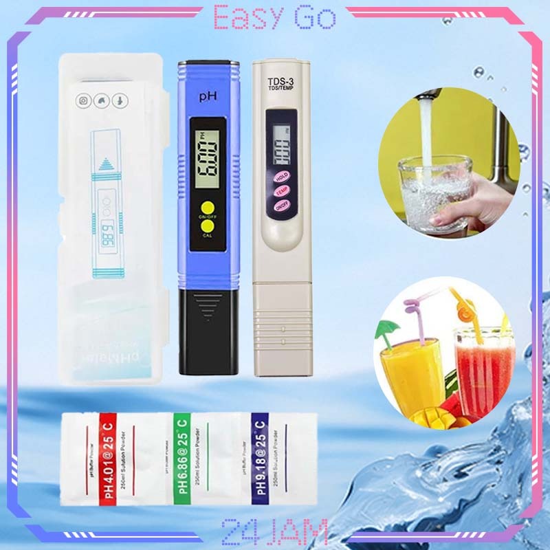 PH Dan TDS Meter Alat Pengukur PH Dan TDS Air TDS Meter PH Meter Hidroponik Alat TDS Dan PH Air