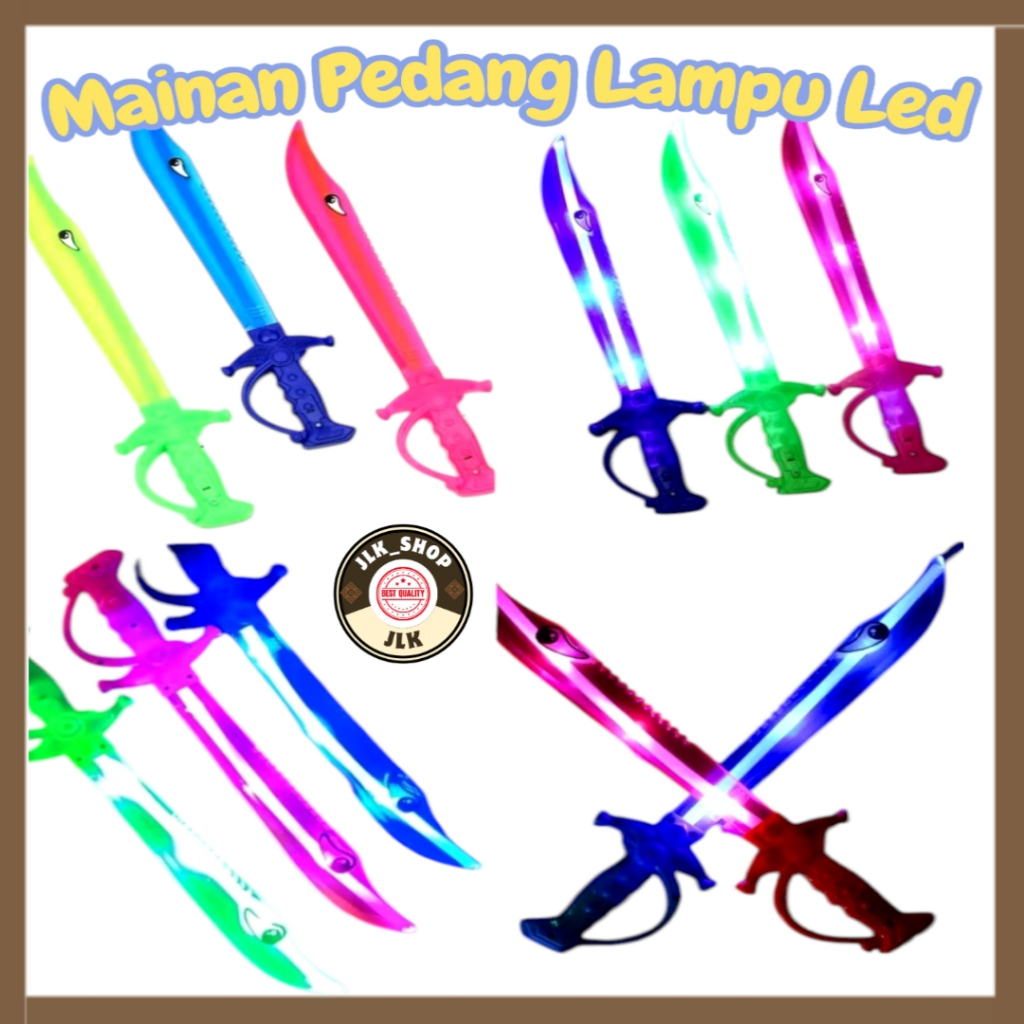 (JLK)Mainan Anak Pedang Lampu Led / Mainan Anak Lampu Stick