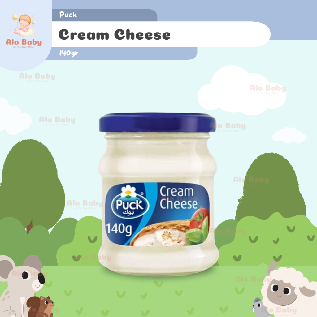 Puck Cream Cheese Spread 140 gram - Puck Cheese Spread Keju Oles